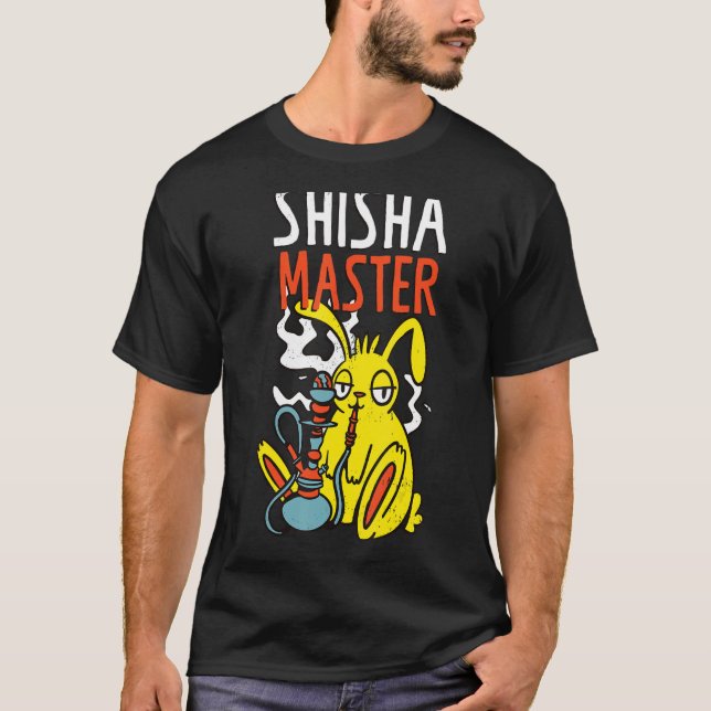 Camiseta Shisha Master Shisha Hookah Fumar (Anverso)