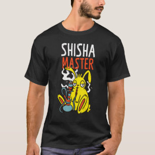 Camiseta Shisha Master Shisha Hookah Fumar