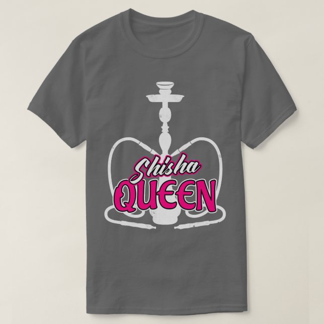 Camiseta Shisha Water Pipe Hookah Amantes Damas (Diseño del anverso)