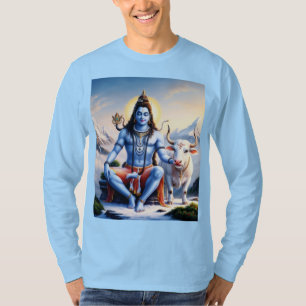 Camiseta Shiv Shiv masculina - Diseño hindú espiri