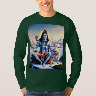Camiseta Shiv Shiv masculina - Diseño hindú espiri