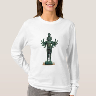 Camiseta Shiva con muchos brazos y cabezas, Angkor