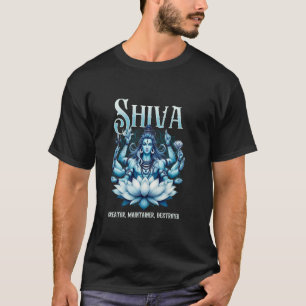 Camiseta Shiva Creador Mantenedor Destructor Dioses Hindúes
