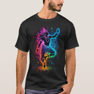Camiseta Shiva Dios Hindú Espiritual Baile Tandava Yoga Med