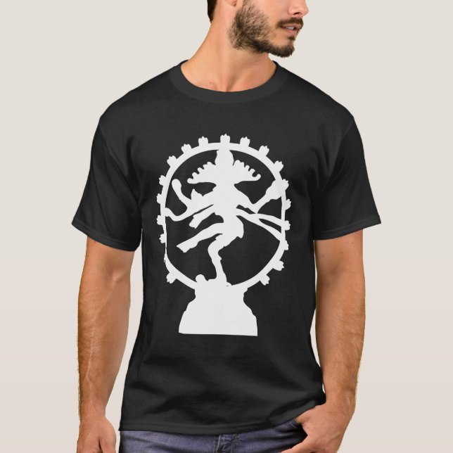 Camiseta Shiva Dios Hindú Relajado (Anverso)