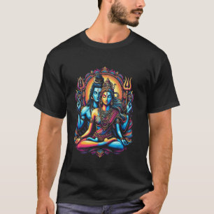 Camiseta Shiva Durga Dios hindú Mahadeva Diosa