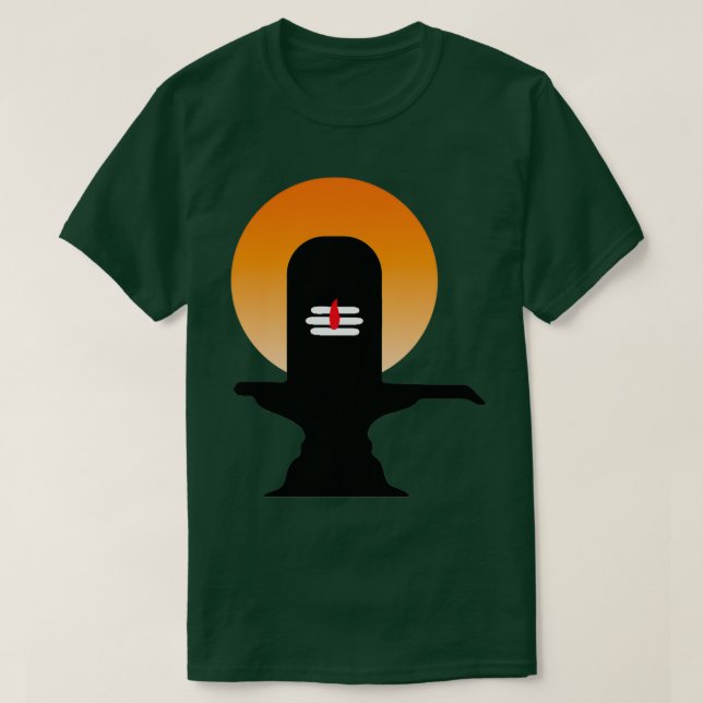 Camiseta Shiva Lingam (Diseño del anverso)