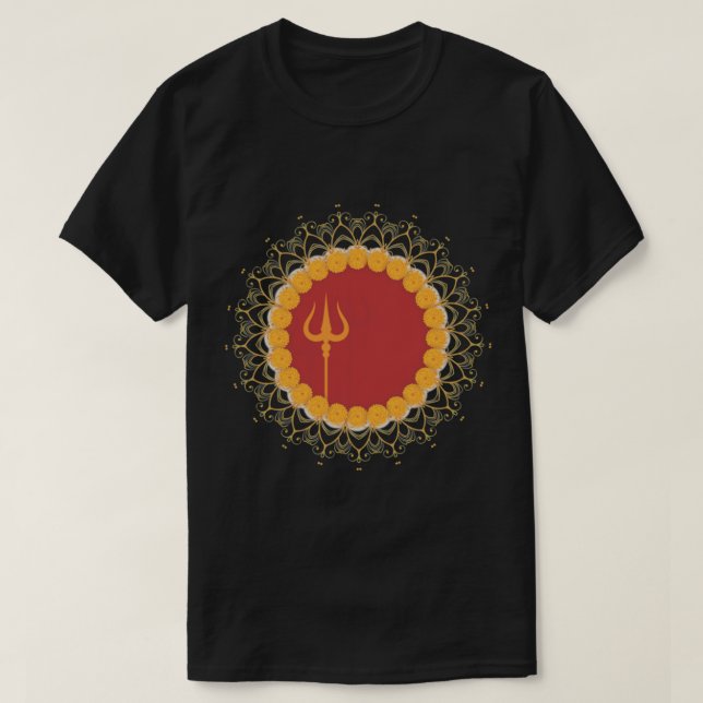 Camiseta Shiva - Trishul Mahakal (Diseño del anverso)