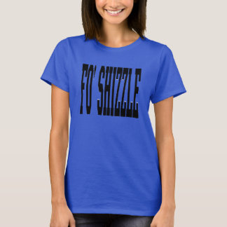 Camiseta shizzle del fo (negro)
