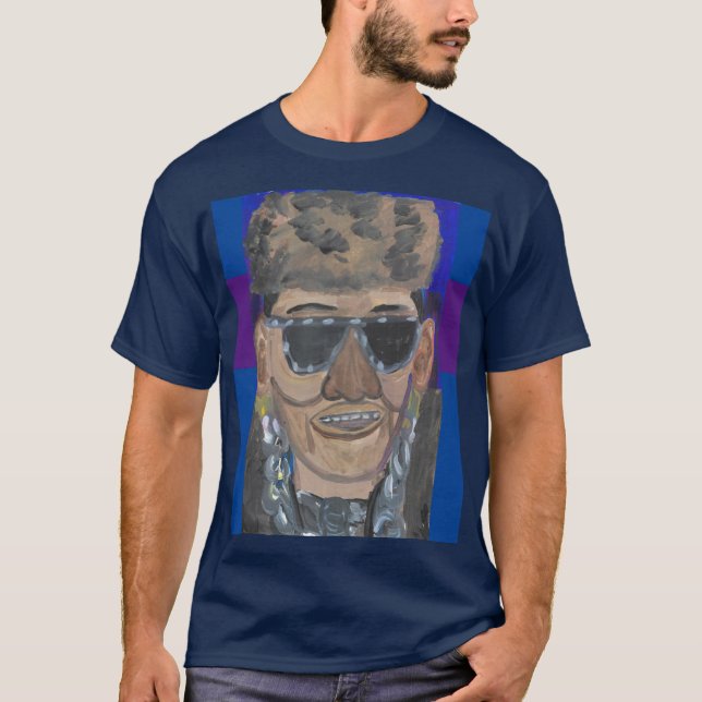 Camiseta Shock G Man Con Los Gafas (Anverso)
