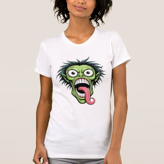 Camiseta Shock Scream Monster Halloween (Anverso)