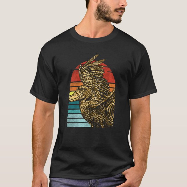 Camiseta Shoebill Bird Animal Colorful (Anverso)
