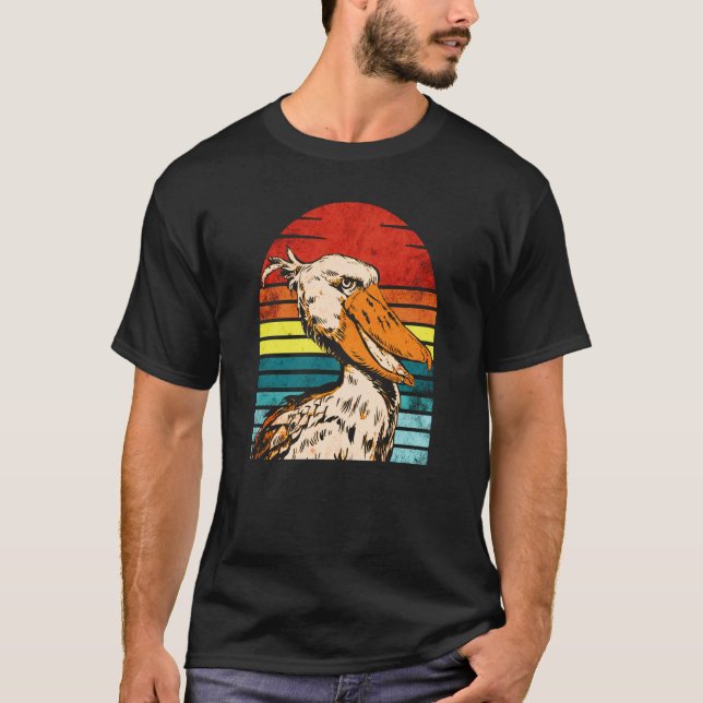 Camiseta Shoebill Bird Animal Colorful 20 (Anverso)