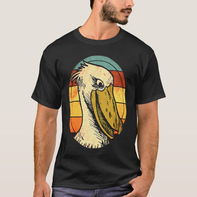 Camiseta Shoebill Bird Animal Colorful  4 (Anverso)