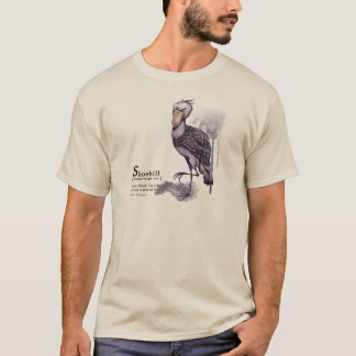Camiseta shoebill - plum