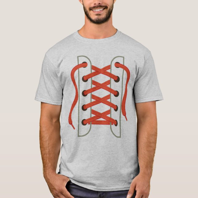 Camiseta shoelaces T-Shirt (Anverso)