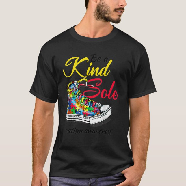 Camiseta Shoes tipo Sole Autism Awareness (Anverso)
