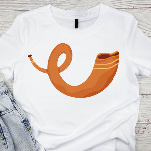 Camiseta Shofar marrón tradicional