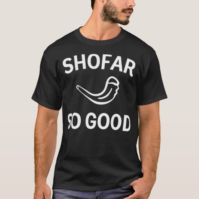 Camiseta Shofar So Good Rosh Hashannah Rams Horn Jewish New (Anverso)