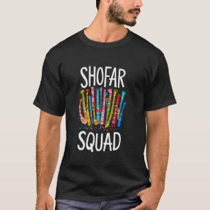 Camiseta Shofar Squad Rosh Hashanah Año Nuevo judío Shana T