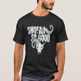 Camiseta Shofar tan bueno Rosh Hashanah Corazón Año Nuevo J