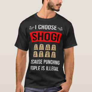 Camiseta Shogi de puñetazos