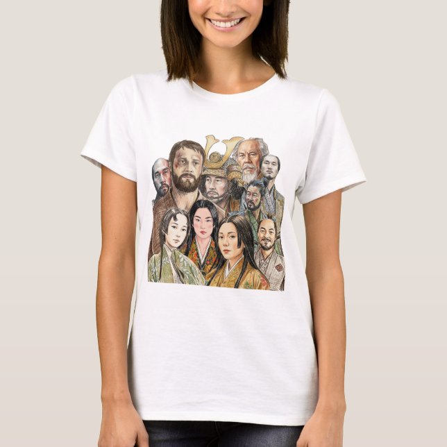 Camiseta Shogun - Collage (Anverso)