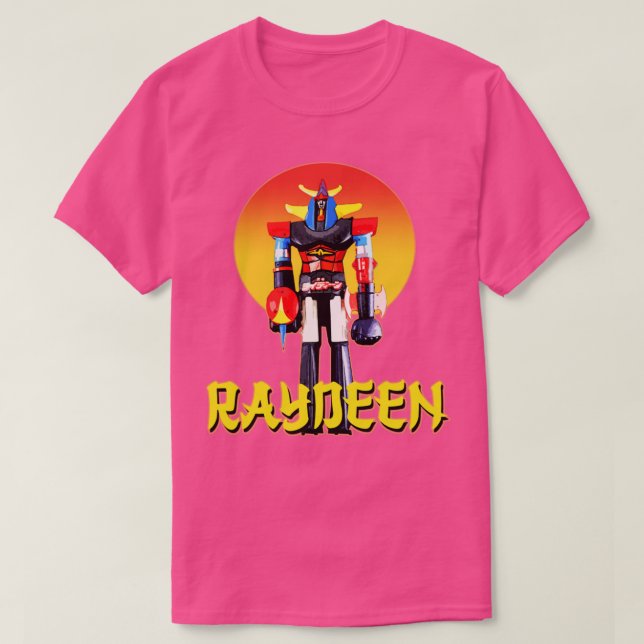 Camiseta Shogun Warrior Raydeen (Diseño del anverso)