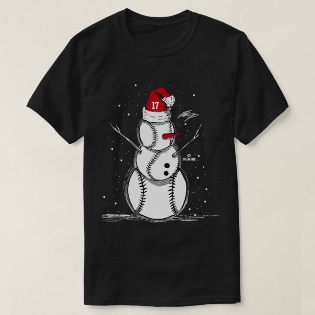 Camiseta Shohei Ohtani Baseball Snowman Premium (Diseño del anverso)