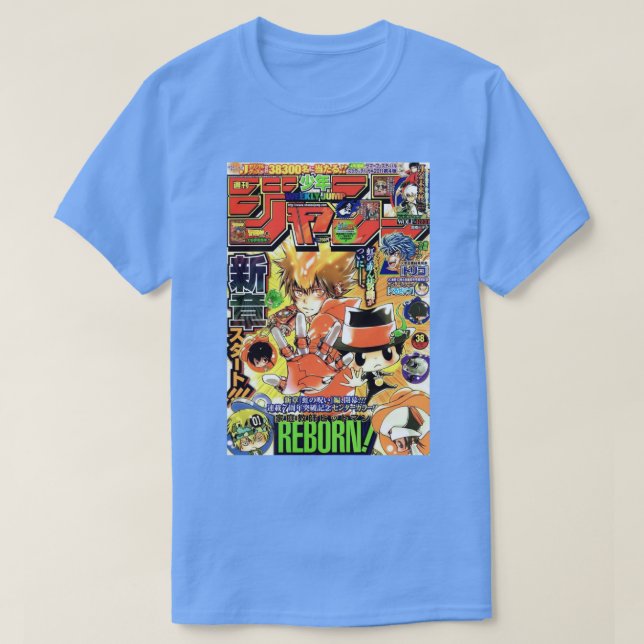 Camiseta Shonen Jump Katekyo Hitman Reborn 1 (Diseño del anverso)