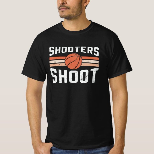 Camiseta Shooters Shoot Ball | Diseño de baloncesto (Anverso)