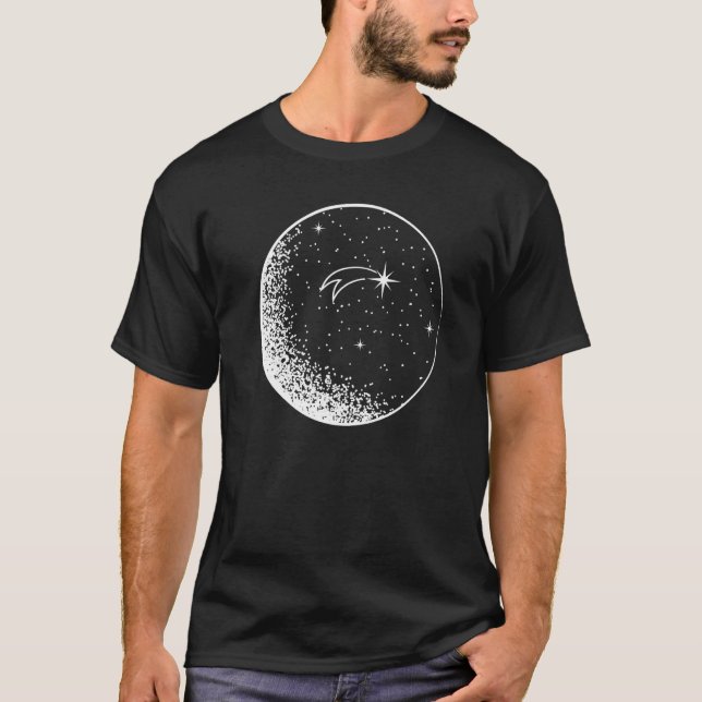 Camiseta Shooting Star Starry Sky   1 (Anverso)