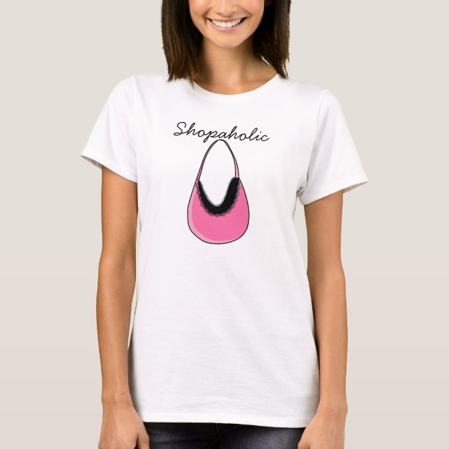 Camiseta Shopaholic (Anverso)