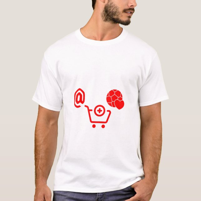 Camiseta @ Shopping Heart Goal (Anverso)