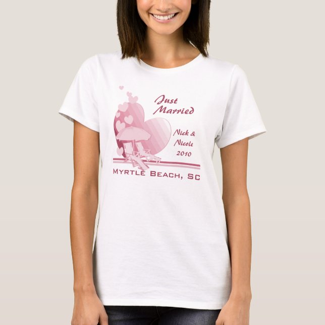Camiseta Shore Love/ Dusty Rosa (Anverso)