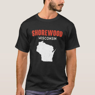 Camiseta Shorewood USA State America Travel Montanan Helena