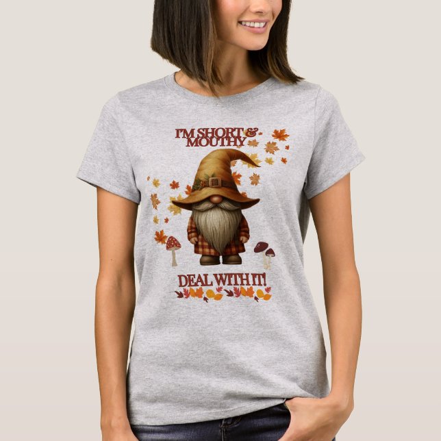 Camiseta Short y Mouthy Tee (Anverso)