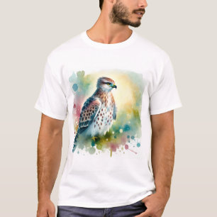 Camiseta Shorttoed snake eagle 171024AREF128 - Watercolor