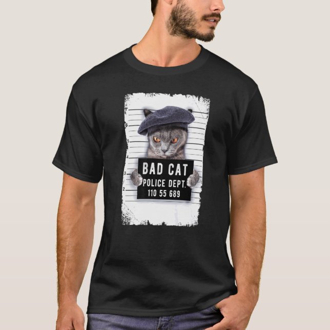 Camiseta Shot de la mugre de gato (Anverso)