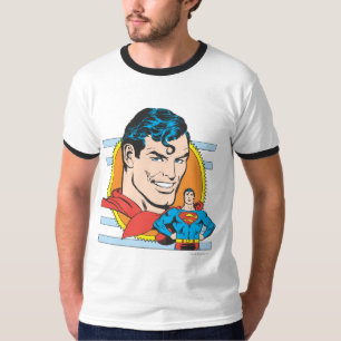 Camiseta Shot de Superman Head