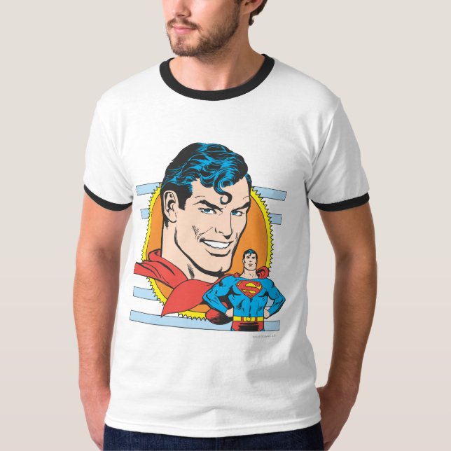 Camiseta Shot de Superman Head (Anverso)