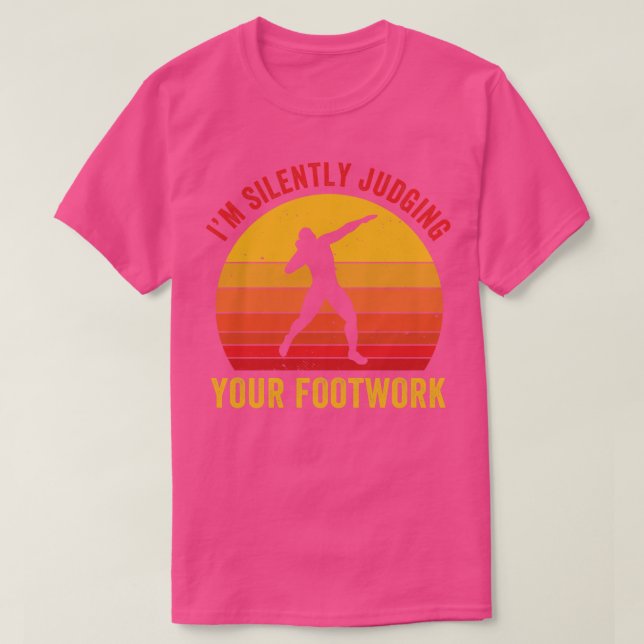 Camiseta Shot Putt Athlete Funny Shot Putter Throwing Footb (Diseño del anverso)
