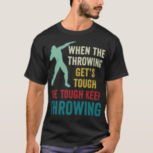 Camiseta Shot Putt Atlete Funny Shot Putter Sigue Arando