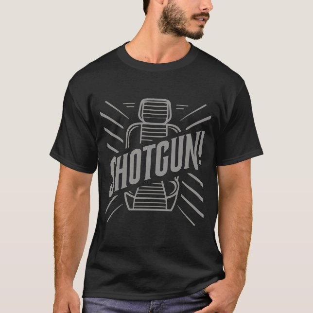 Camiseta Shotgun! Carretera (Anverso)