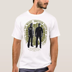 Camiseta "Shotgun" del supernatural Winchester Brothers