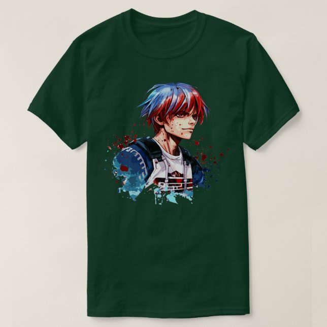 Camiseta Shoto Todoroki 1 (Diseño del anverso)