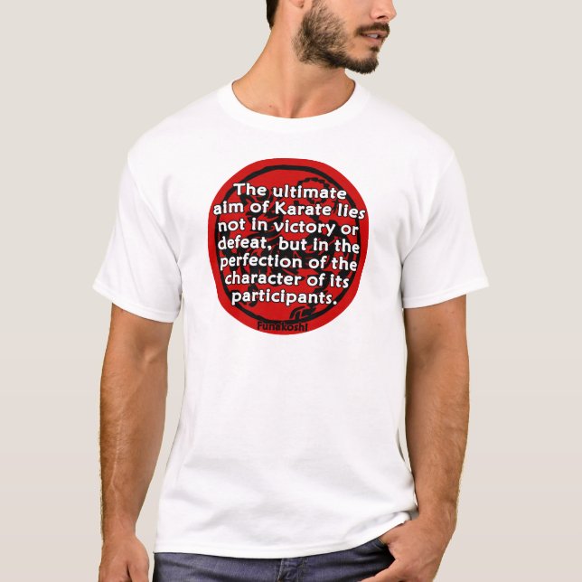 Camiseta Shotokan - el último objetivo (Anverso)