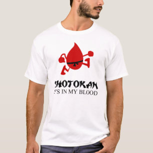 Camiseta shotokan está en mi sangre