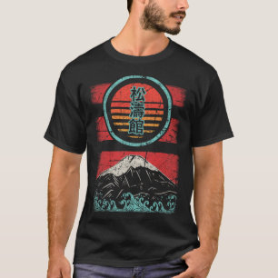 Camiseta Shotokan Karate Kanji estilo de los años 80