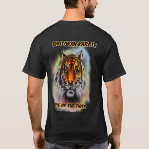 Camiseta Shotokan Karate, ojo del tigre